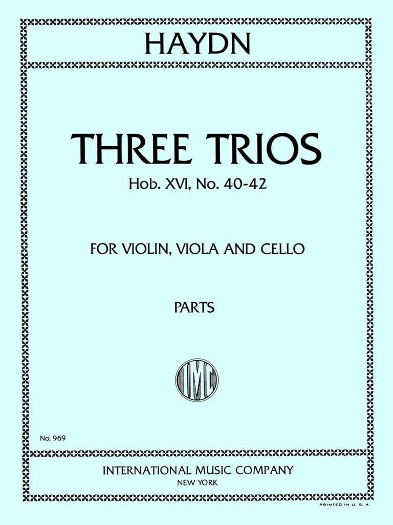 3 Trios Opus 53